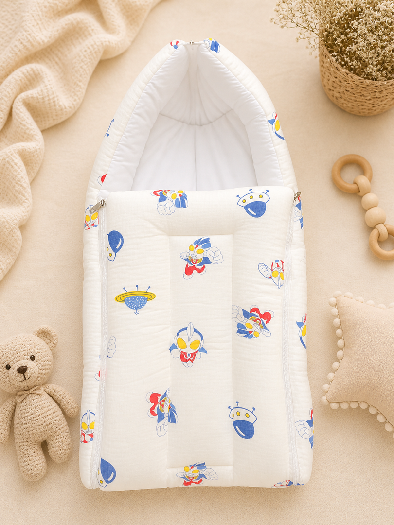 Muslin Carry Bed/Nest - Explorer
