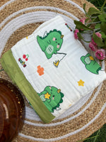 Load image into Gallery viewer, Cute Emoji - Muslin Baby Blanket
