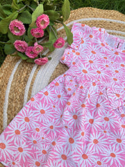 Pink Blossom - Frill Cotton Frocks