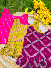 Frill tops 4 - 5yrs (pack of 3)