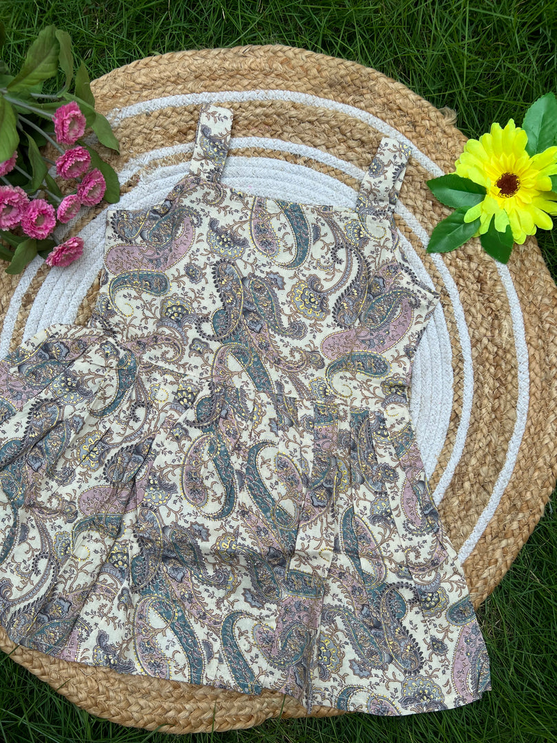 Ethnic Blossom - Viscose Frock 4 - 5 yrs