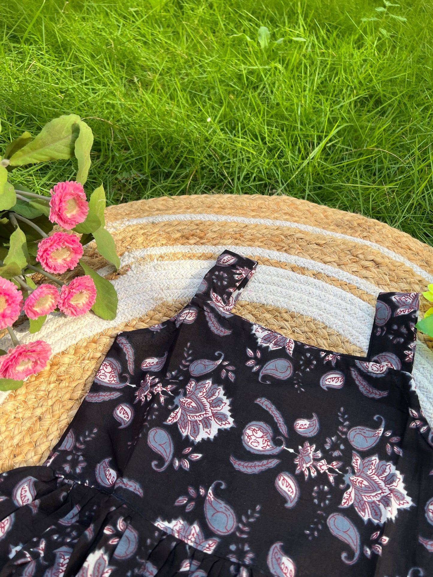 Dark Beauty - Cotton Frock 2 -3 Yrs