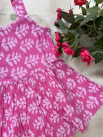Load image into Gallery viewer, Rose Frost - Cotton Frock 6m to 1 Yr
