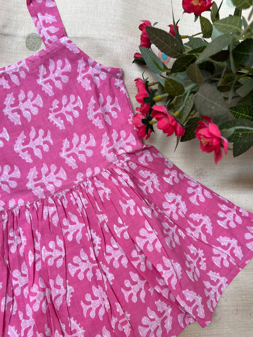 Rose Frost - Cotton Frock 6m to 1 Yr