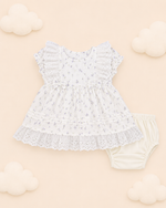 Load image into Gallery viewer, Baby Cotton Dress - Cotton Cloud