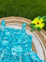 Load image into Gallery viewer, Blue Glow - Cotton Frock 3 - 4 yrs
