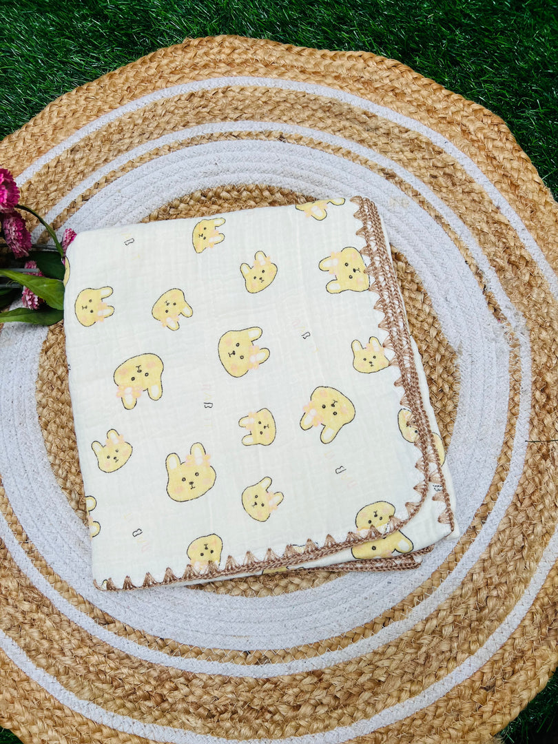 Lovey - Muslin Baby Blanket