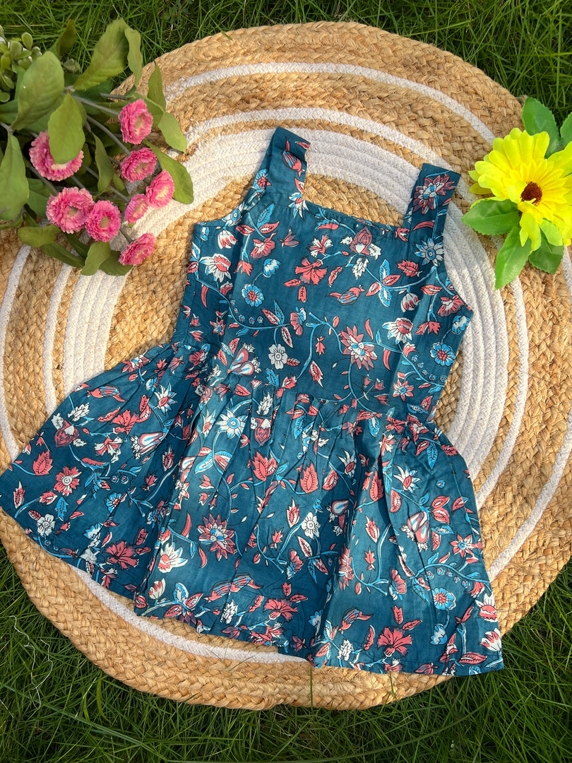 Lily Blush - Cotton Frock  1 - 2 yrs