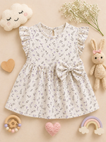 Load image into Gallery viewer, Lavender Bloom- Frill Cotton Frock
