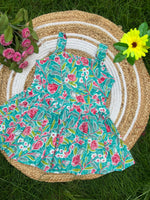 Load image into Gallery viewer, Meadow Bloom - Cotton Frock 3 - 4 yrs
