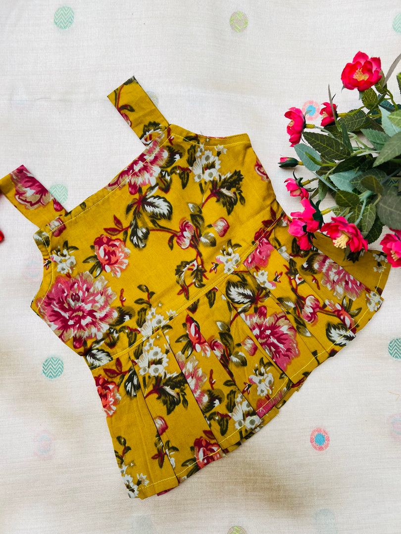 Parrot Garden - Cotton Frock 0 to 6m