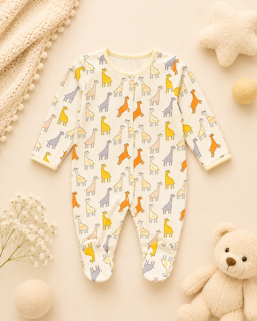 Baby Footed Romper/Sleepsuit