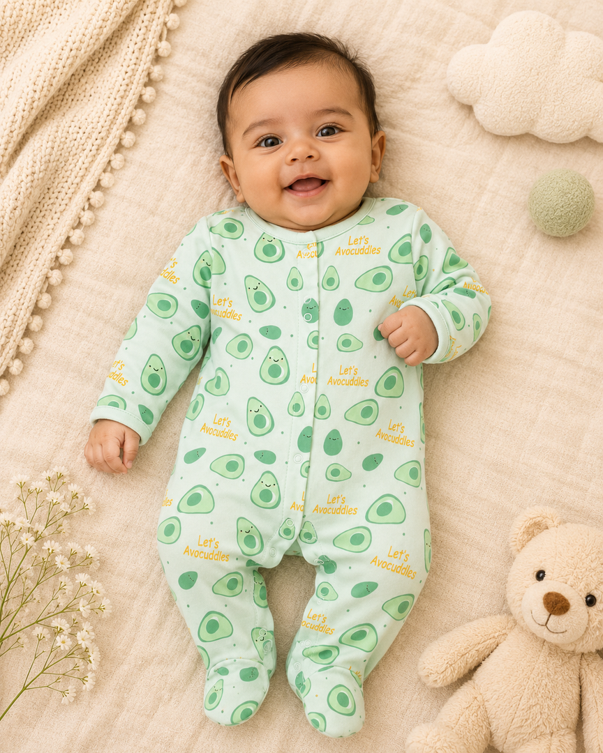 Baby Footed Romper/Sleepsuit