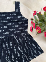 Load image into Gallery viewer, Night Bloom - Cotton Frock 0 to 6m
