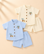 Load image into Gallery viewer, Baby Shirt and Shorts Set