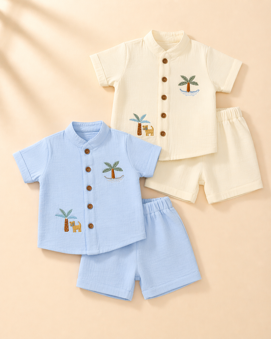 Baby Shirt and Shorts Set