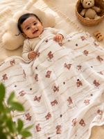 Load image into Gallery viewer, Bamboo Baby Blanket - My Teddy