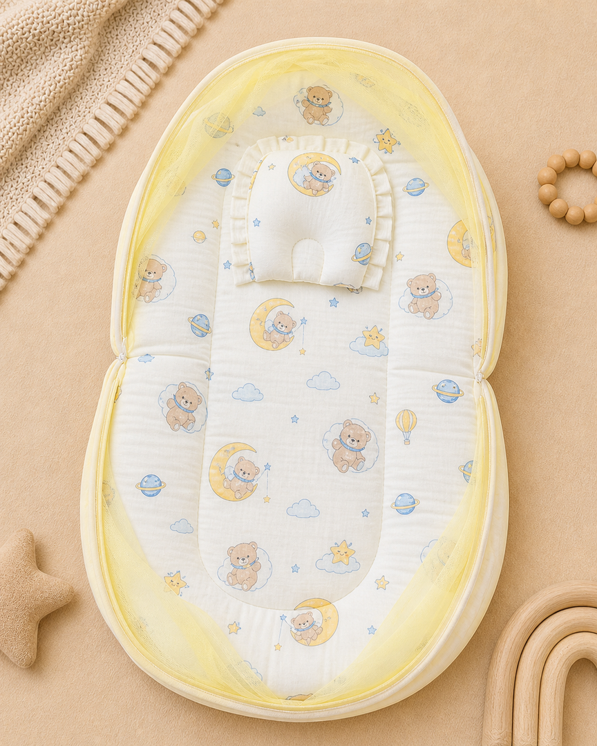 Muslin Net Bed - Star Dust