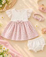 Load image into Gallery viewer, Baby Cotton Dress - Little Blossom