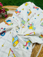 Load image into Gallery viewer, Little Rider - Muslin Baby Towel