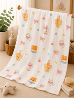 Load image into Gallery viewer, Sweetie Bear - Muslin Baby Towel
