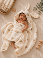 Load image into Gallery viewer, Koala - Muslin Hooded Baby Towel/Blanket