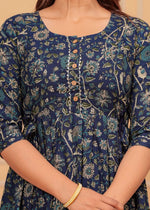 Load image into Gallery viewer, Bluebell Serenity : Maternity Feeding Dress
