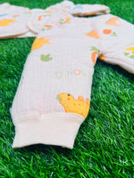 Load image into Gallery viewer, Baby Muslin Padded Winter Suit - Pink
