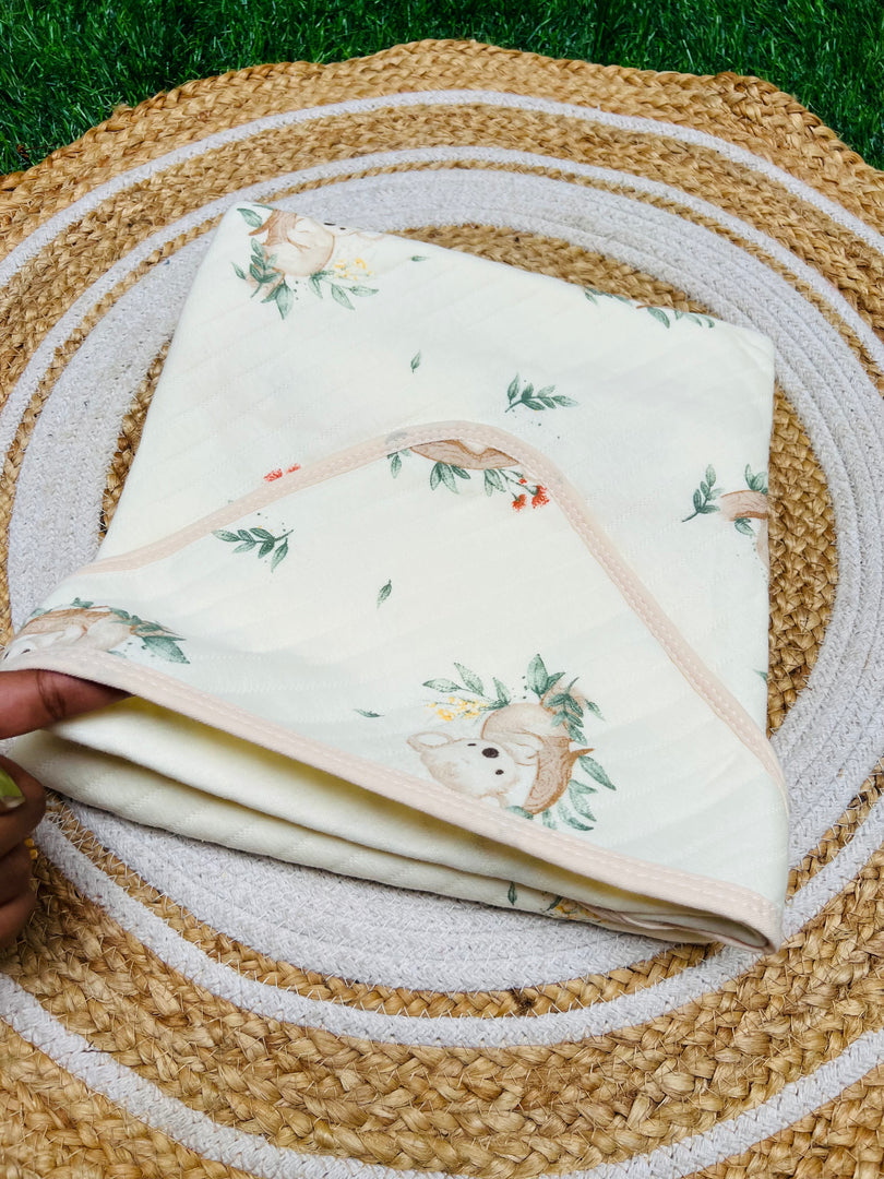 Koala Love - Muslin Hooded Baby Blanket