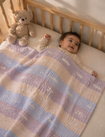 Load image into Gallery viewer, Car Ride - Crinkled Muslin Baby Blanket