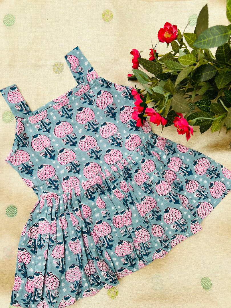 Pink Bliss - Cotton Frock 6m to 1 Yr