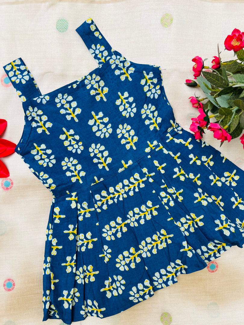 Blue Frost - Cotton Frock 1 - 2 yrs