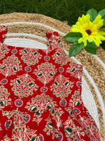 Load image into Gallery viewer, Ethnic Blossom - Viscose Frock 4 - 5 yrs
