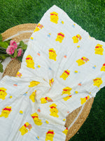 Load image into Gallery viewer, Yellow Mellow - Muslin Baby Towel