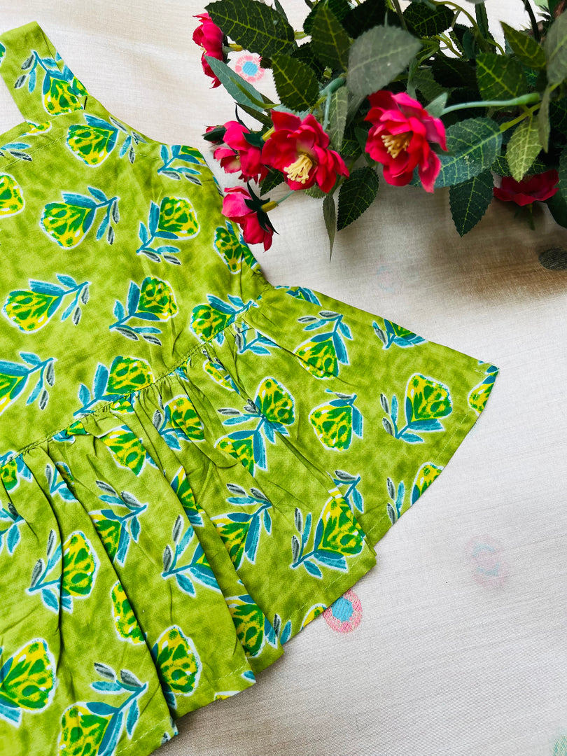 Rosy Green - Cotton Frock 0 to 6m