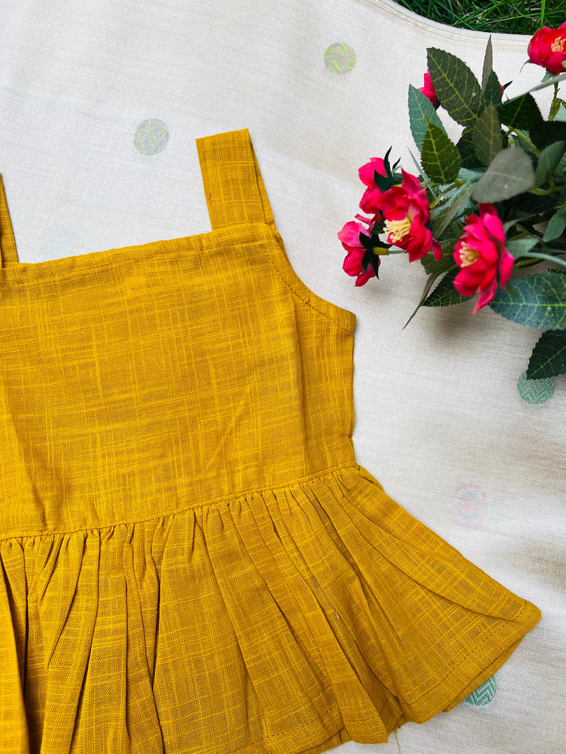 Yellow Flush - Cotton Frock