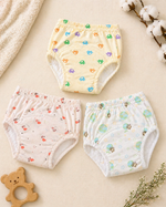 Load image into Gallery viewer, Baby Knitted Cotton Briefs : Pack of 3