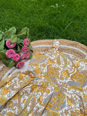 Ethnic Blossom - Viscose Frock 4 - 5 yrs