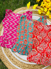 Frill tops Set 3 - 4yrs (pack of 3)