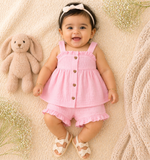 Load image into Gallery viewer, Baby Girl Co-ord Set - Pink