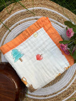 Load image into Gallery viewer, Forest Bloom - Muslin Baby Blanket
