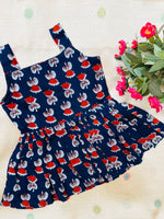 Load image into Gallery viewer, Orange Bloom - Cotton Frock 6m to 1 Yr
