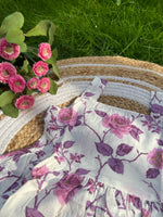 Load image into Gallery viewer, Lavender Blossom - Cotton Frock 2 -3 Yrs
