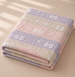 Load image into Gallery viewer, Multicolor House - Crinkled Muslin Baby Blanket