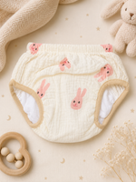 Load image into Gallery viewer, Baby Muslin Leak Protection Briefs : Pack of 4