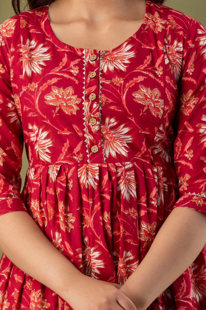Scarlet Garden : Maternity Feeding Dress
