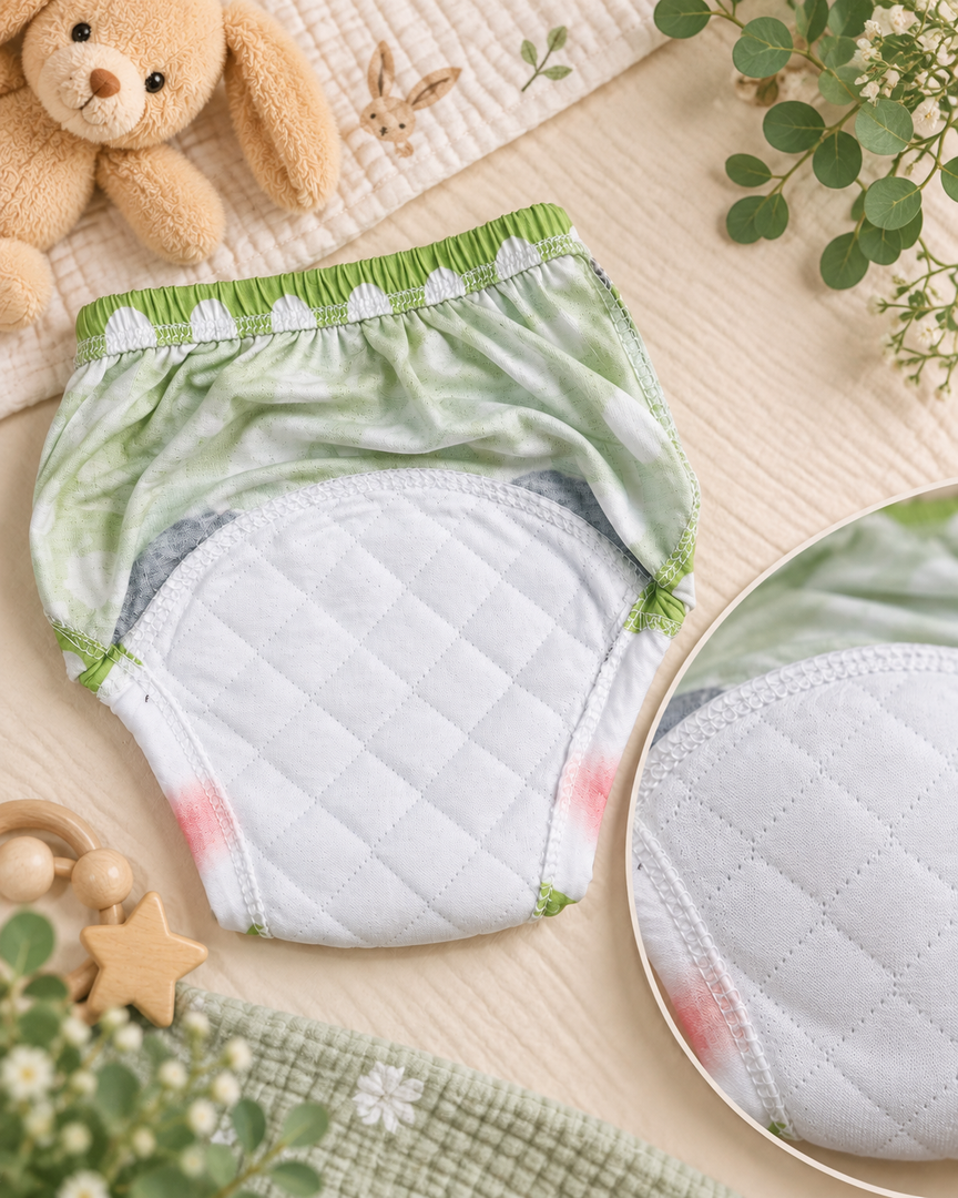 Baby Knitted Cotton Briefs : Pack of 3