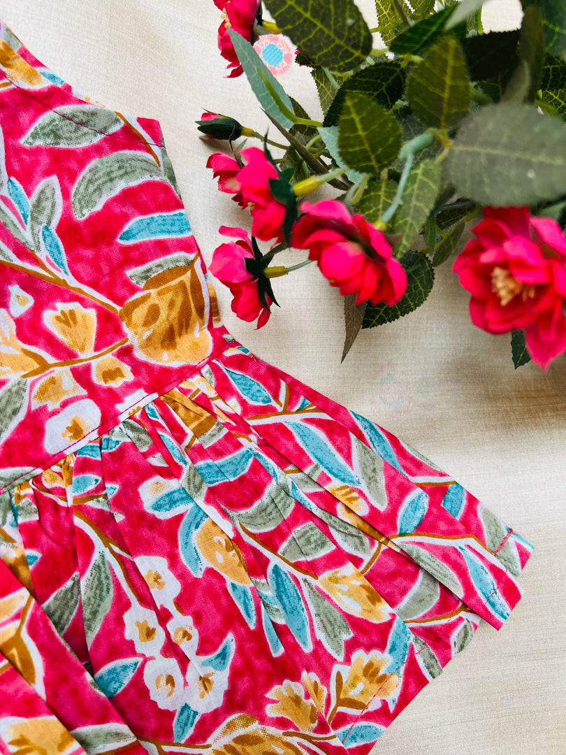 Full Bloom - Cotton Frock 0 to 6m