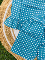 Load image into Gallery viewer, Infinity Square - Frill top &amp; Shorts Set 3 - 4yrs
