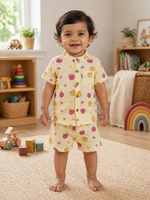 Load image into Gallery viewer, Baby Shirt and Shorts Set - Apples